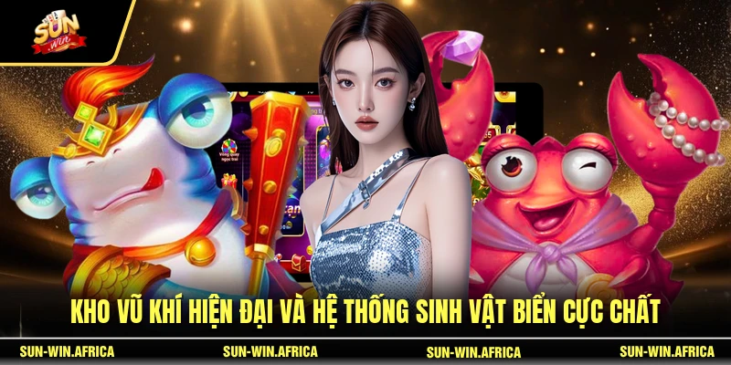 Kho vũ khí hiện đại và hệ thống sinh vật biển cực chất